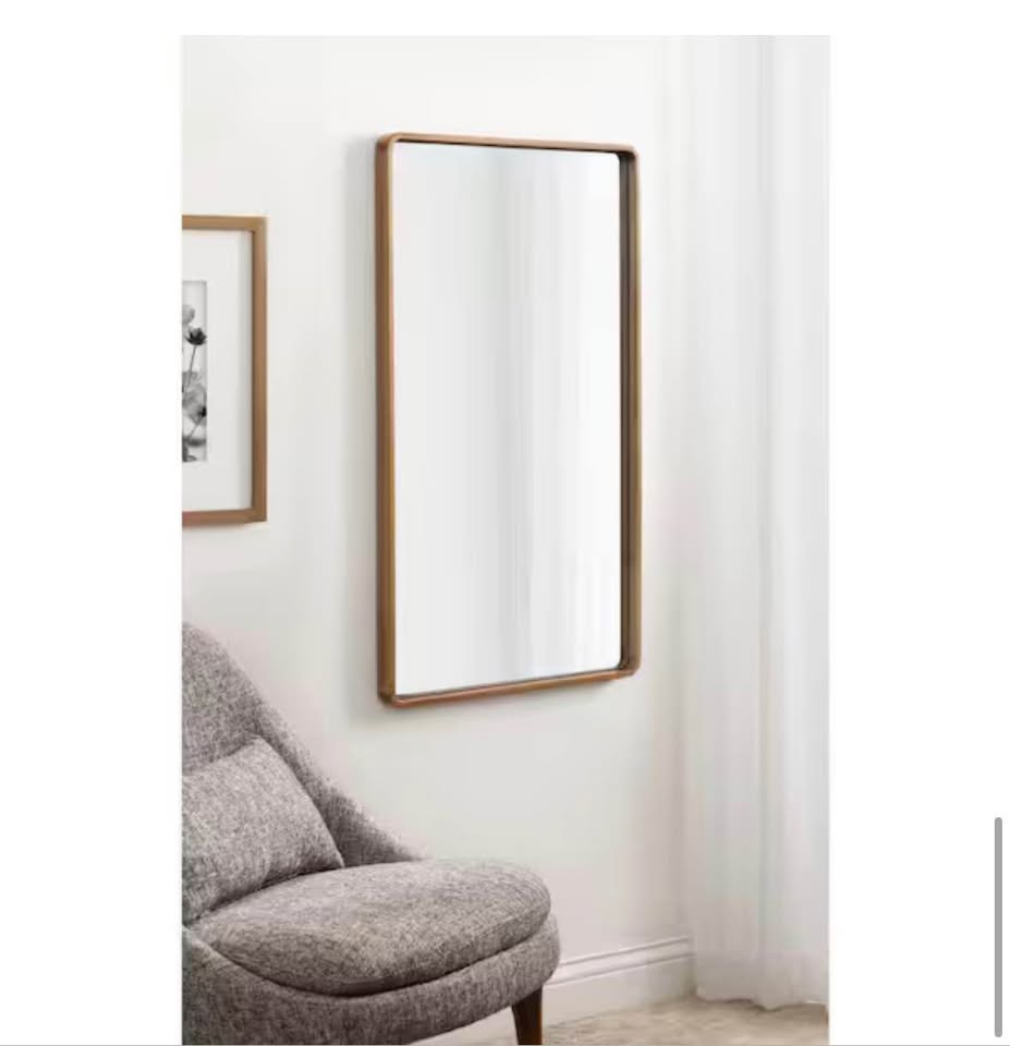Kate & Laurel Valenti Mid-Century Framed Wall Mirror