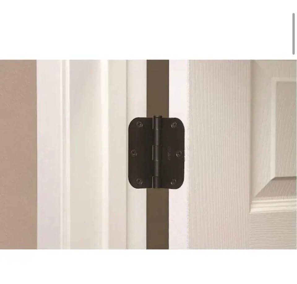 Everbilt 24-Pack Oil-Rubbed Bronze Door Hinges 3.5” x 5/8”