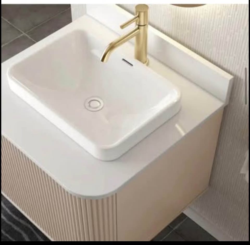 Miravaux 24 in. Flaxen Beige Bath Vanity