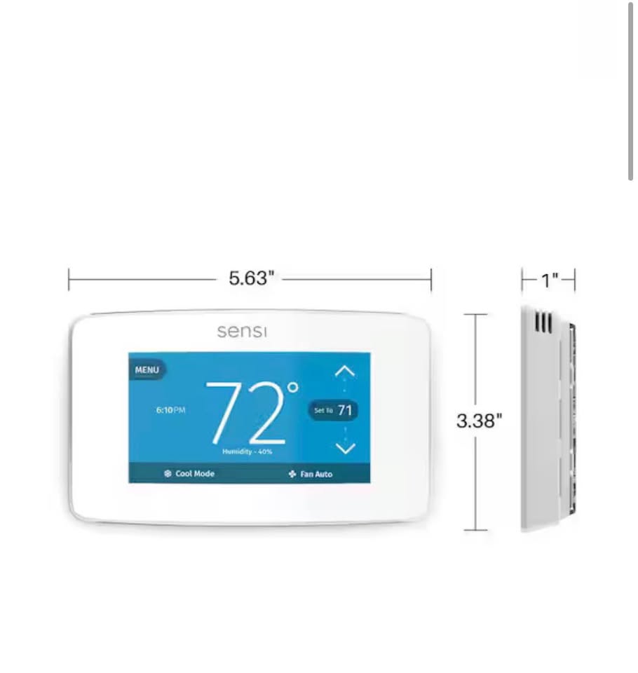 Copeland Sensi Touch WiFi Smart Thermostat w/ Color Display