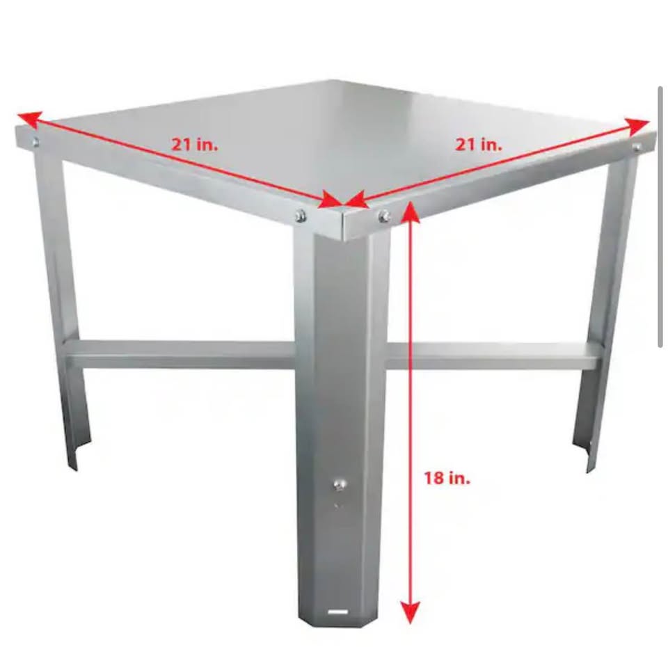 Everbilt 21 in. Galvanized Steel Water Heater Stand