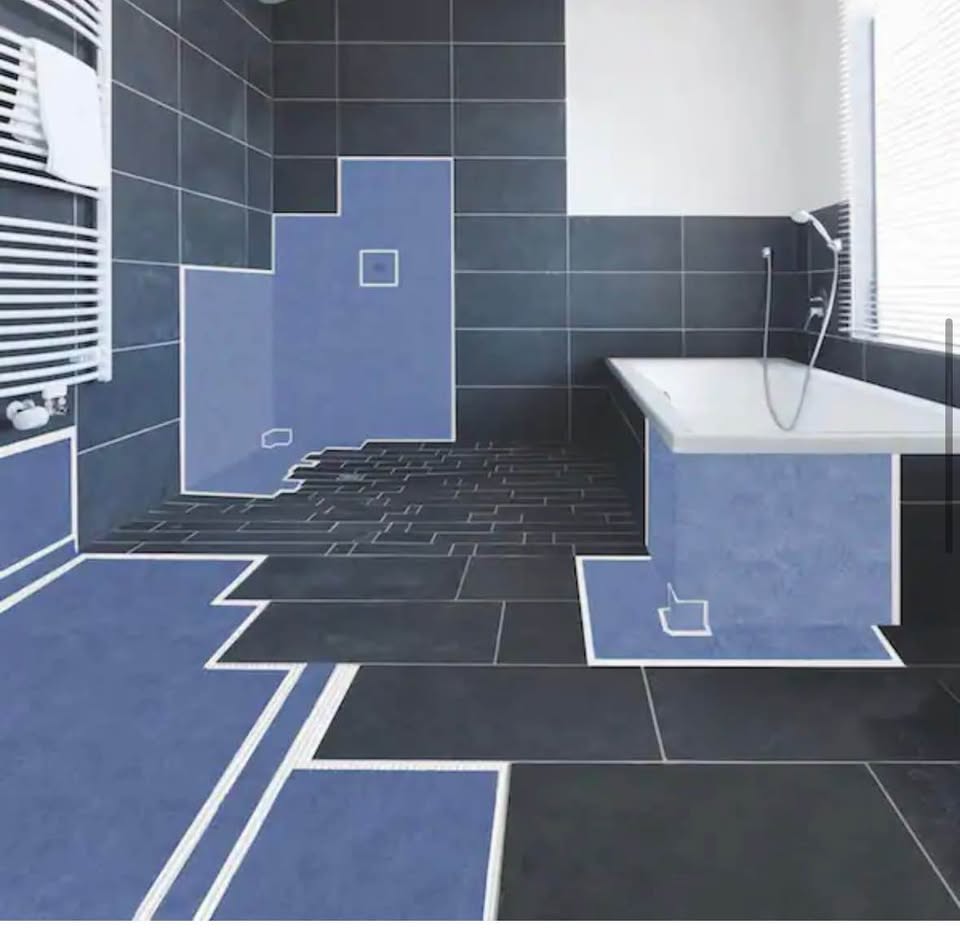 Everbilt 12-Piece Waterproof Shower Kit w/ Fixtures & Underlayment