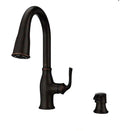 Pfister Rosslyn Pull-Down Kitchen Faucet Tuscan Bronze