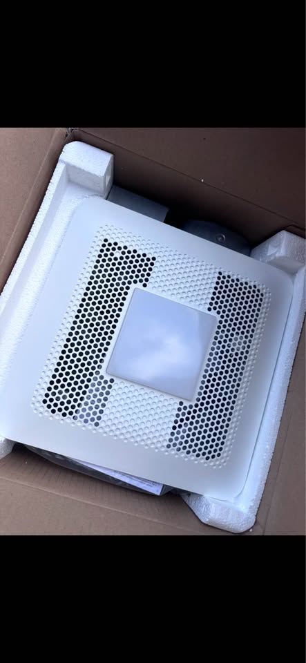 Panasonic WhisperThin LED 80-100 CFM Bathroom Exhaust Fan Low Profile
