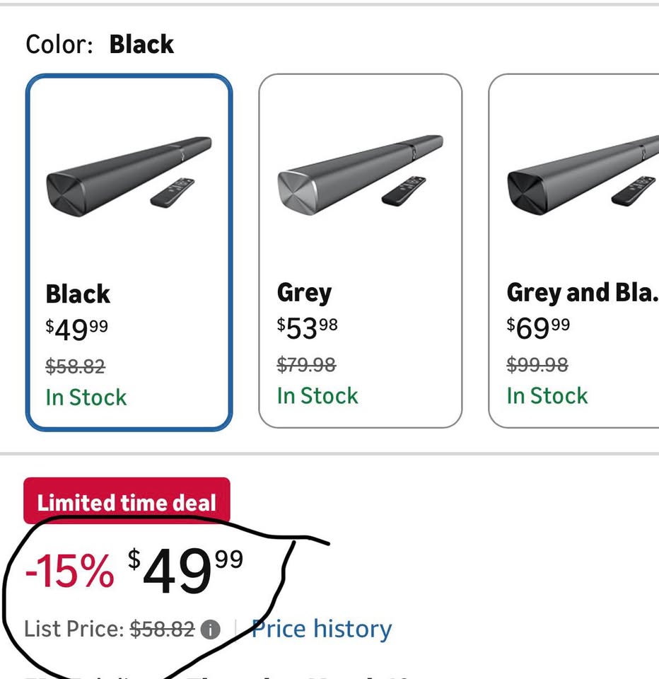 Assistrust KY-8000 Bluetooth Soundbar for Smart TV – Detachable, Multi-Connection
