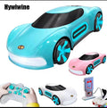 RC Spray Car with LED Lights & Charging Station