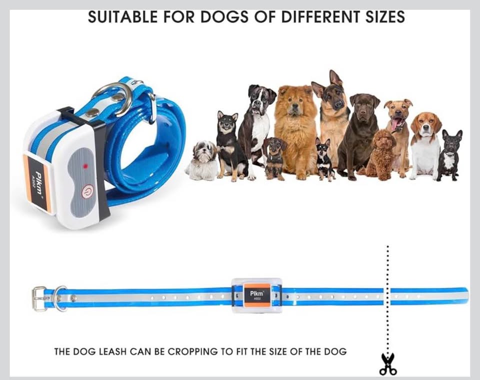 Plkm Wireless Dog Fence – 2025 Smart Electric Pet Containment with 360° Signal & Battery Display