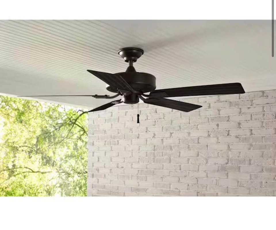 Hampton Bay Barrow Island 52” Indoor/Outdoor Ceiling Fan
