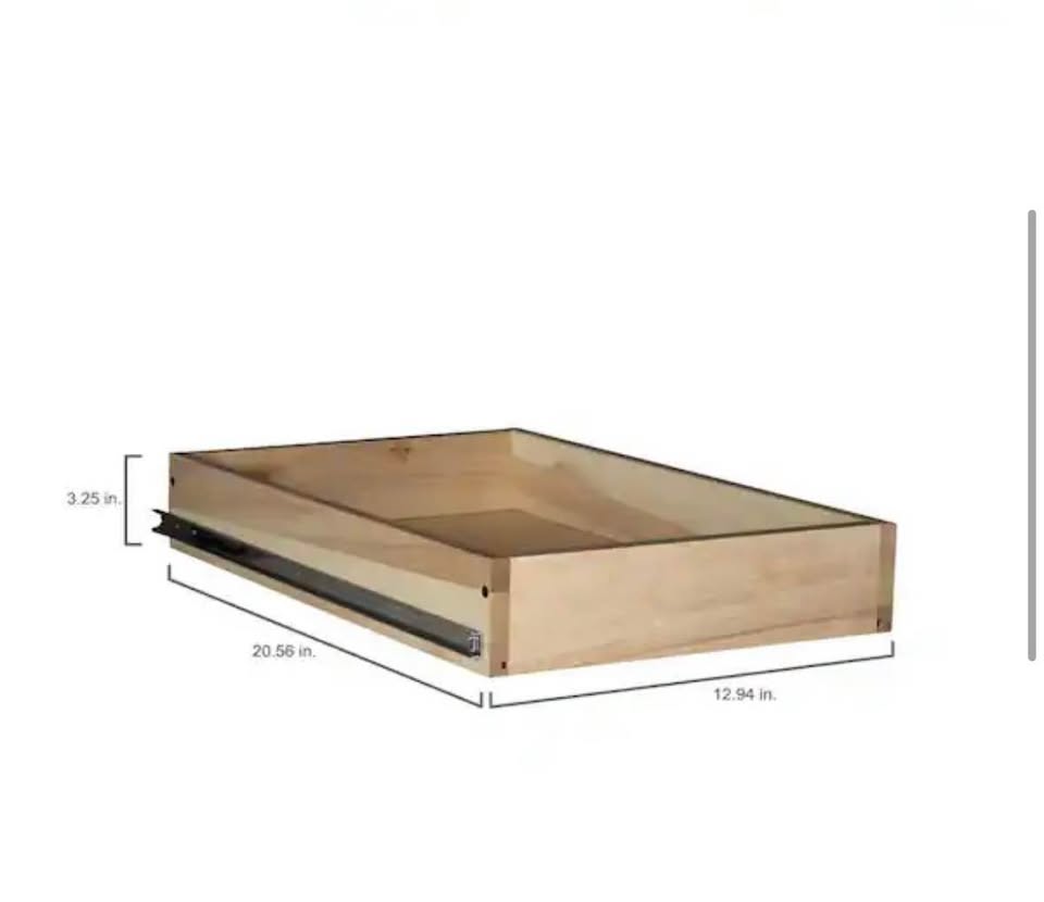Hampton Bay 13 in. Pull-Out Drawer for 18 in. Base Cabinet