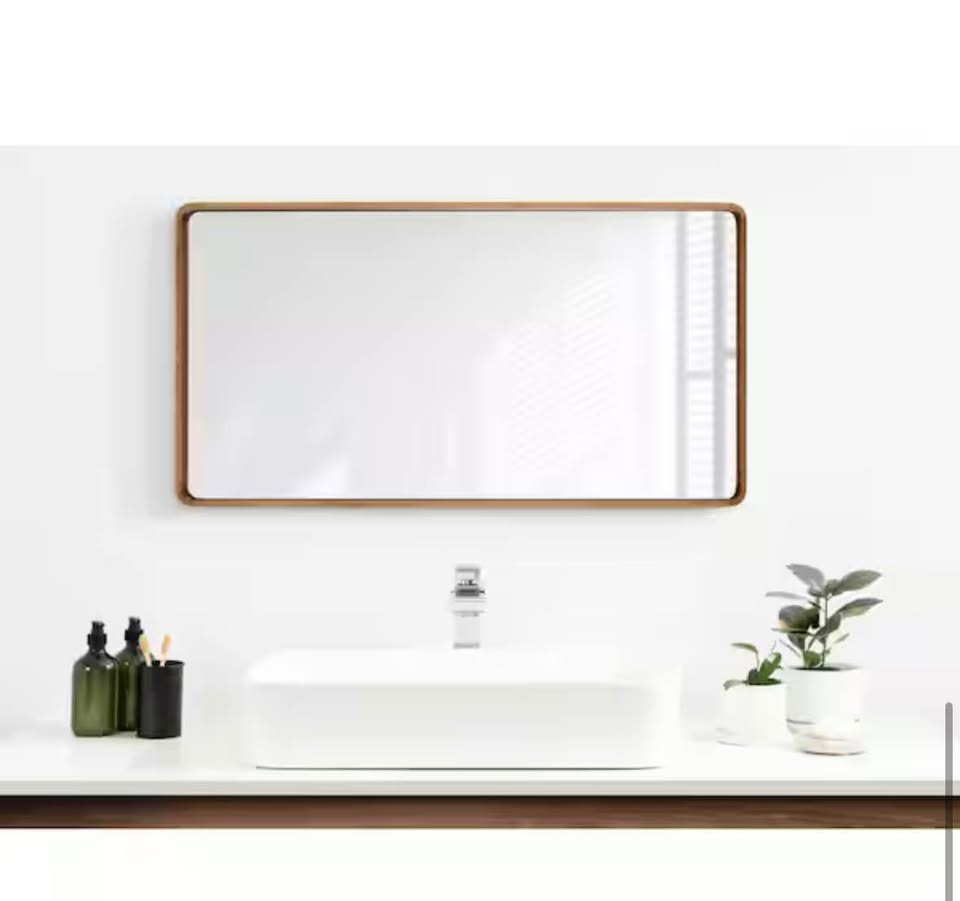 Kate & Laurel Valenti Mid-Century Framed Wall Mirror