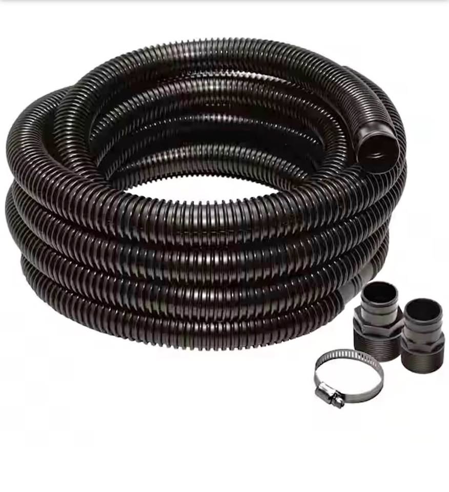 Everbilt 1-1/4 in. x 24 ft. Sump Pump Discharge Hose Kit