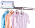 Hershii Expandable Closet Shelf Rod Adjustable Storage Organizer