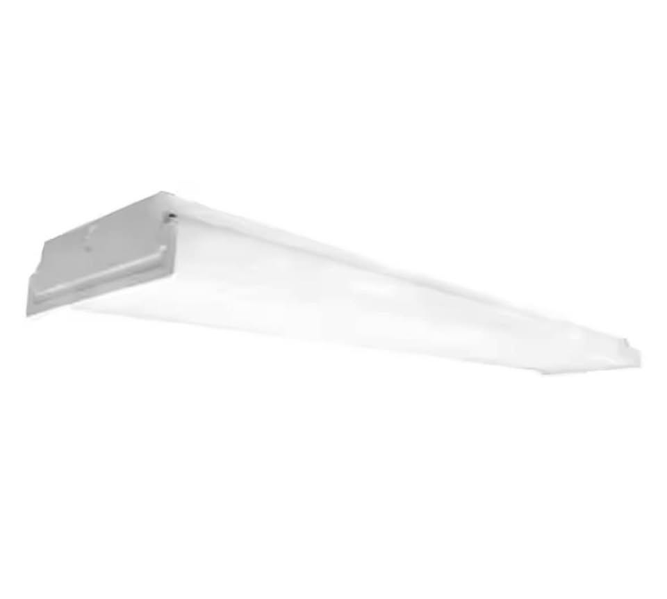 Commercial Electric 4ft LED Wrap Light 5600 Lumens 4000K
