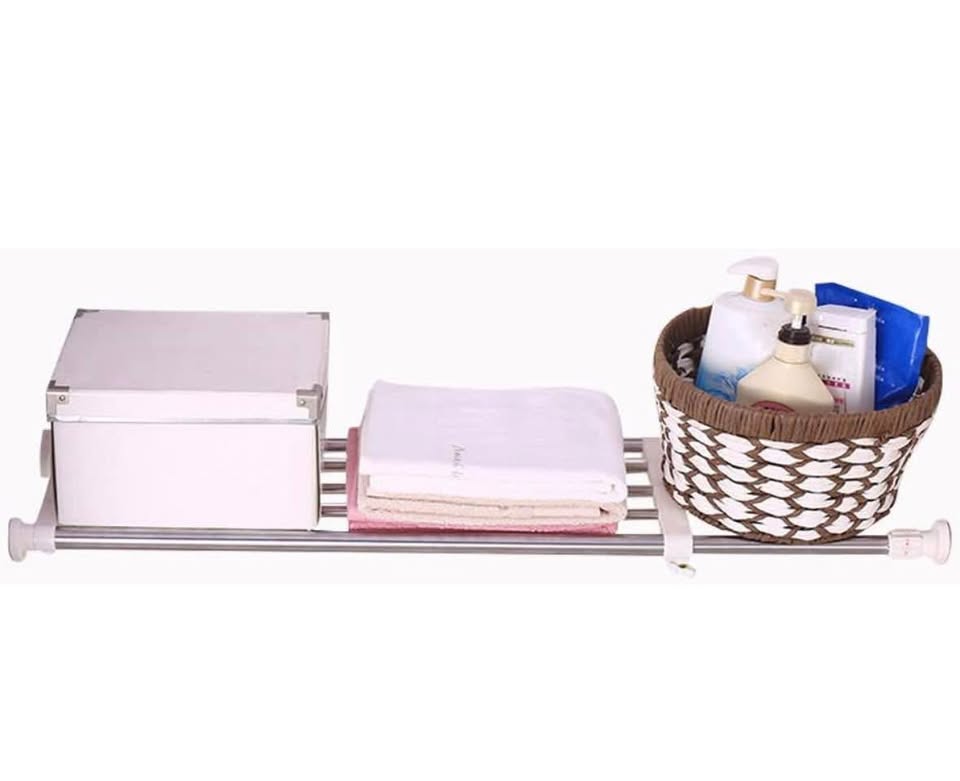 Hershii Expandable Closet Shelf Rod Adjustable Storage Organizer