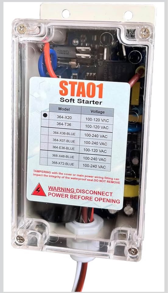 iFJF 364 Soft Start Kit 368 for RV A/C – Smooth Compressor Start on Small Generators