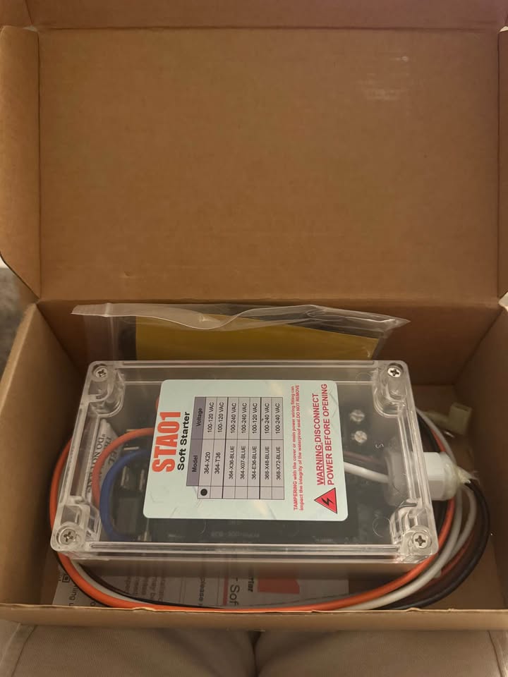 iFJF 364 Soft Start Kit 368 for RV A/C – Smooth Compressor Start on Small Generators