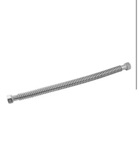 SharkBite 1 in. FIP x 1 in. FIP x 24 in. Corrugated SST Water Softener Connector