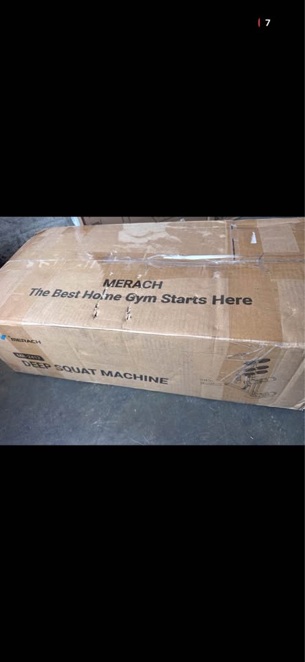 MERACH Adjustable Deep Squat Machine with Push-Up Board