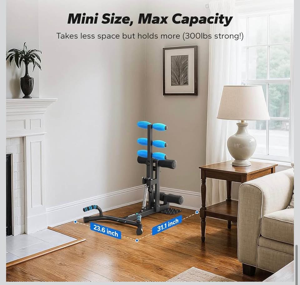 MERACH Adjustable Deep Squat Machine with Push-Up Board