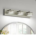 JUSHENG 20.47 in. 3-Light Dimmable LED Bathroom Vanity Light – Brushed Nickel