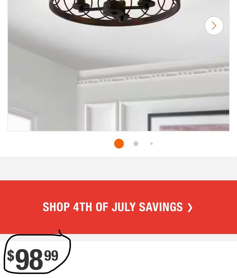 JONATHAN Y Sylvain 15.5” LED Semi-Flush Mount Ceiling Light, Oil Rubbed Bronze