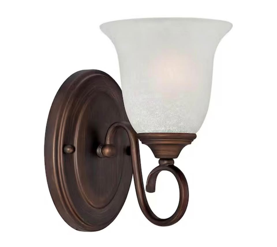 Millennium Lighting 9 in. 1-Light Rubbed Bronze Sconce