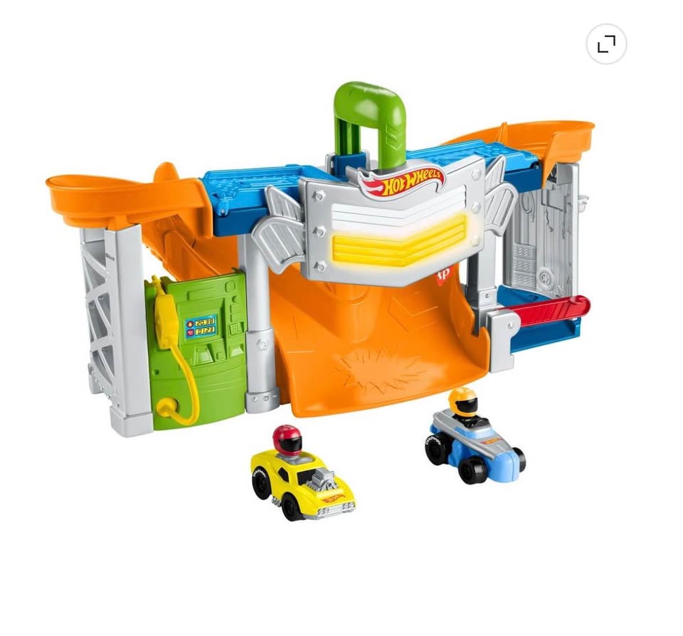 Fisher-Price Little People Hot Wheels Race Track