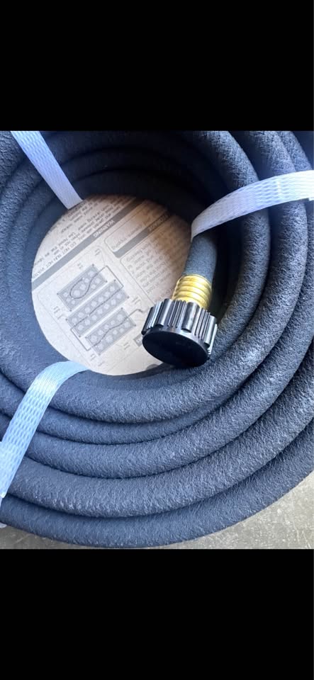 MAMIZO 2-Pack 50FT Soaker Hoses 1/2” Heavy Duty w/ Brass Connectors