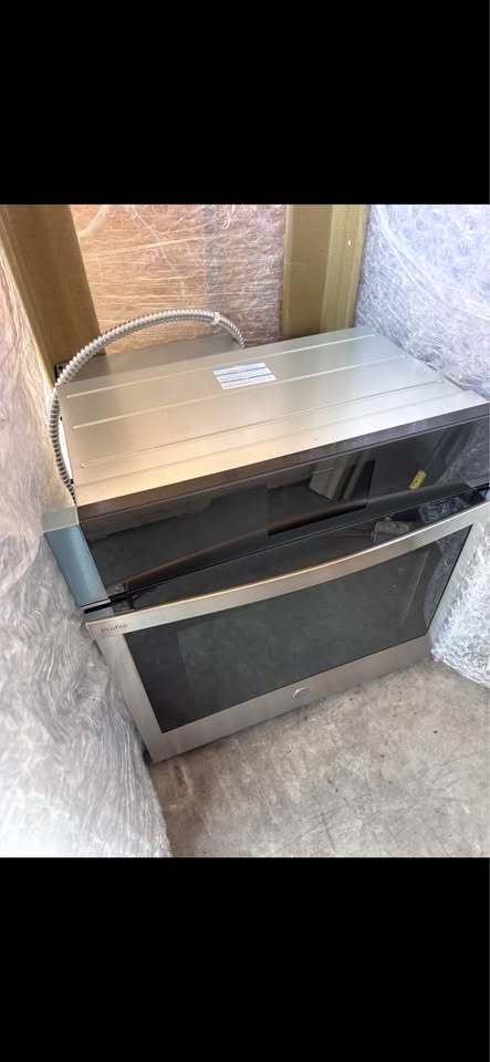 GE Profile 27” Smart Built-In Wall Oven w/ No Preheat Air Fry - Stainless