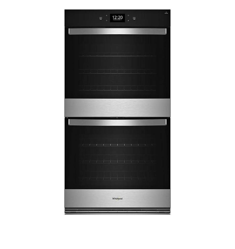 Whirlpool 30” Smart Double Wall Oven w/ Air Fry - Stainless