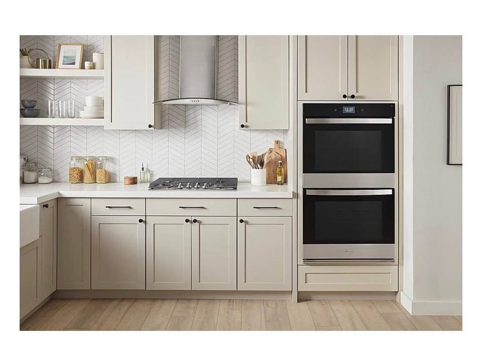 Whirlpool 30” Smart Double Wall Oven w/ Air Fry - Stainless