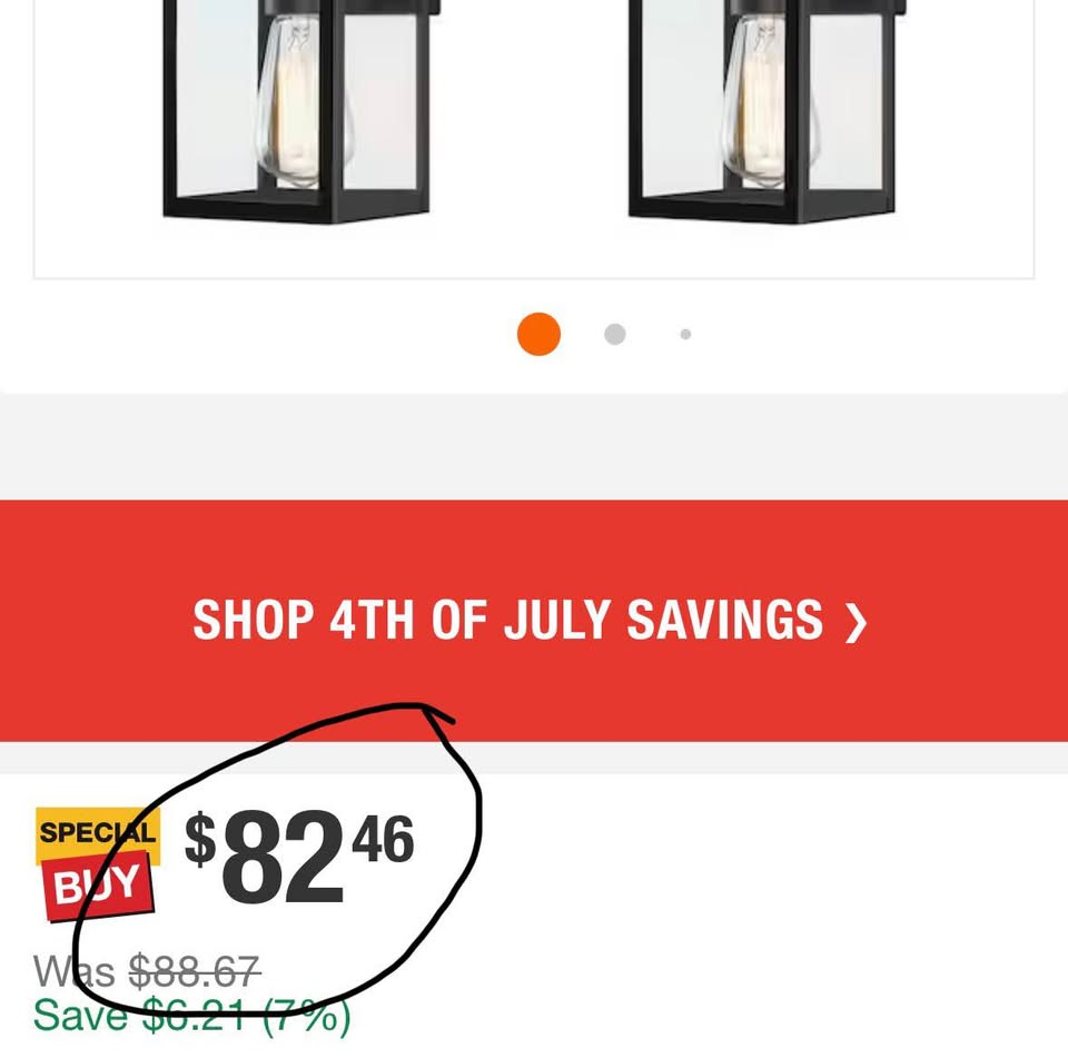 Hukoro 9” Outdoor Wall Lantern Sconce, Black, Clear Glass, 4-Pack