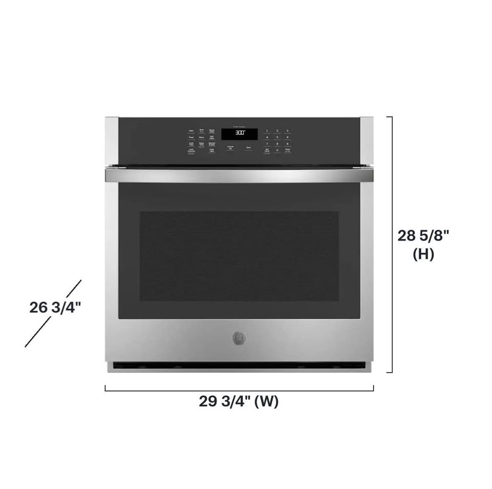 GE 30” Smart Single Wall Oven