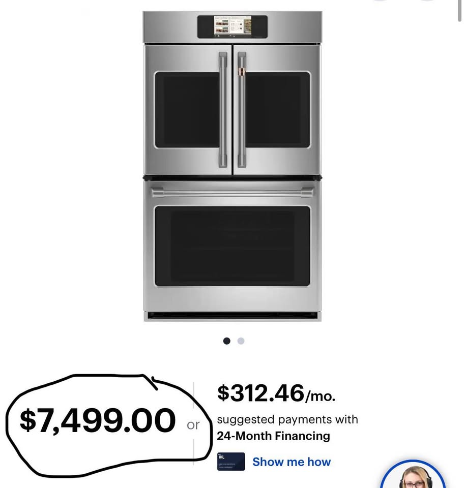 Café 30” Smart Double Wall Oven