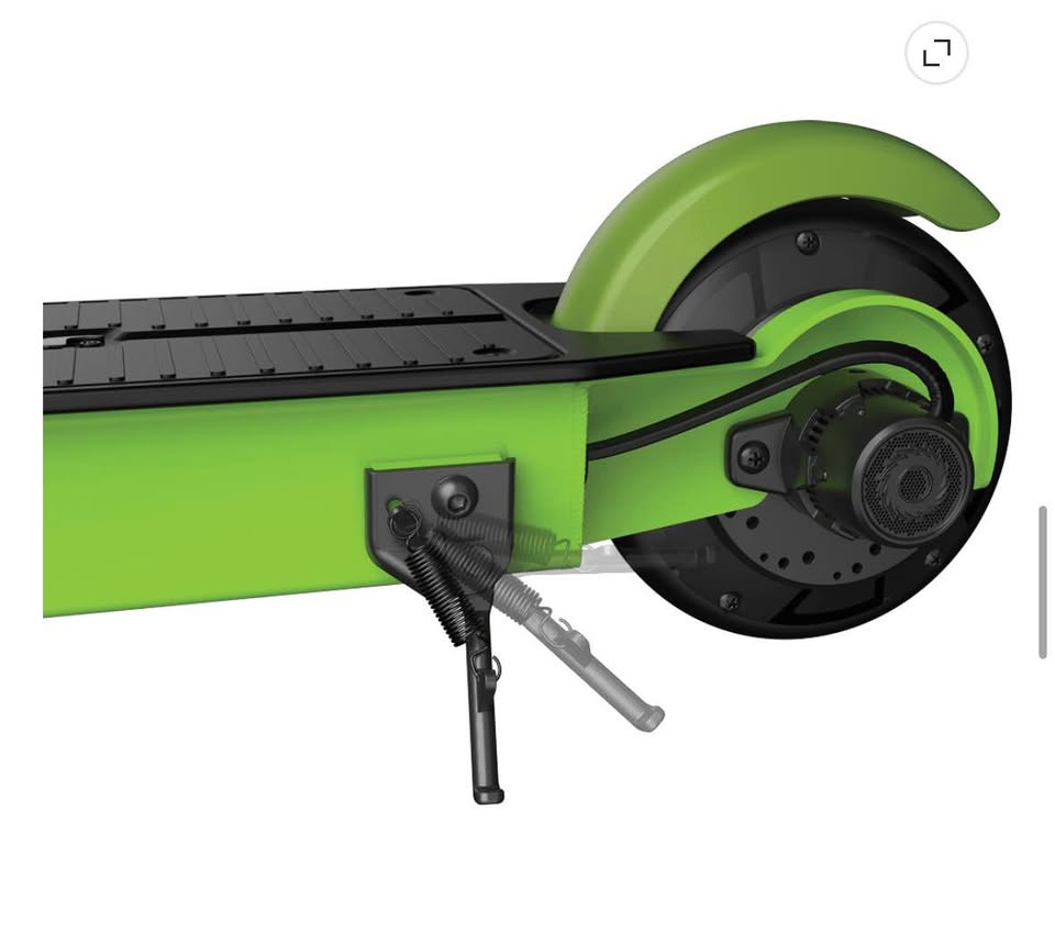 Razor Black Label E90 Electric Scooter for Kids – Green | Ages 8+ | Up to 10 MPH | 120 lb Weight Lim