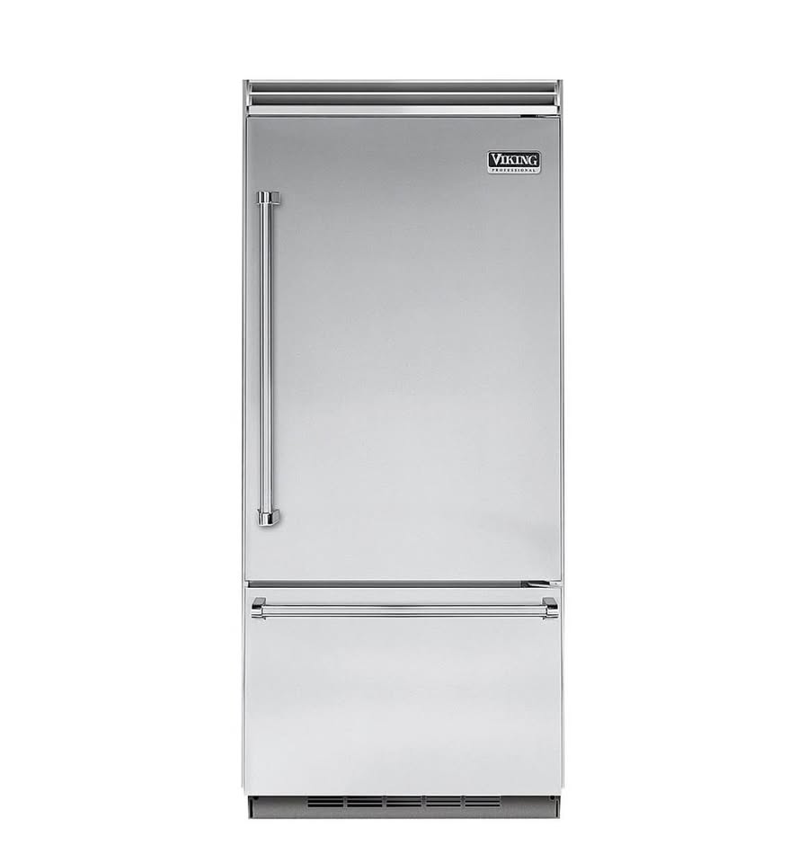 Viking 36” Built-In Bottom-Freezer Refrigerator, Stainless Steel