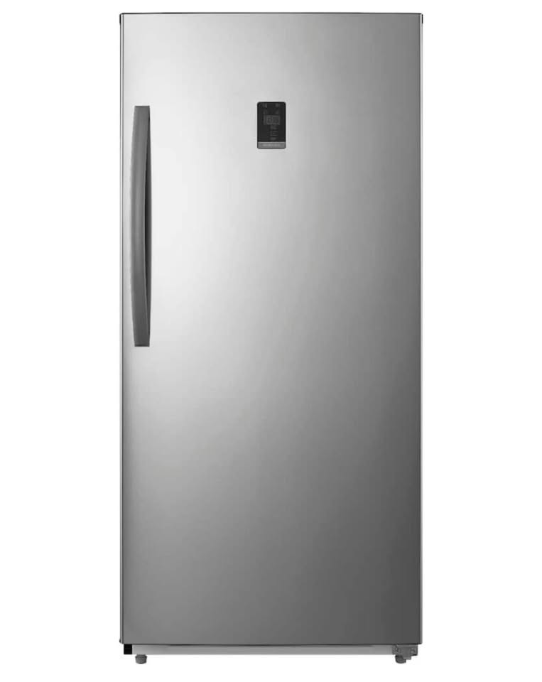Insignia 13.8 Cu. Ft. Garage Ready Convertible Freezer - Stainless Steel