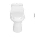 Glacier Bay McClure One-Piece Dual Flush Elongated Toilet, White – Seat Included