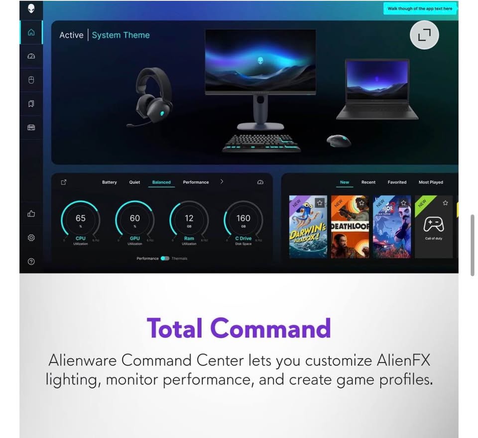 Alienware 15 Gaming Laptop | Ryzen 5 220 | RTX 4050 | 16GB RAM | 512GB SSD | Brand New