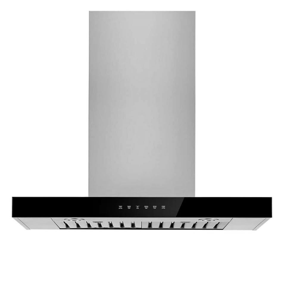 JennAir - 30-Inch Recirculating Wall Range Hood - Lustre Stainless