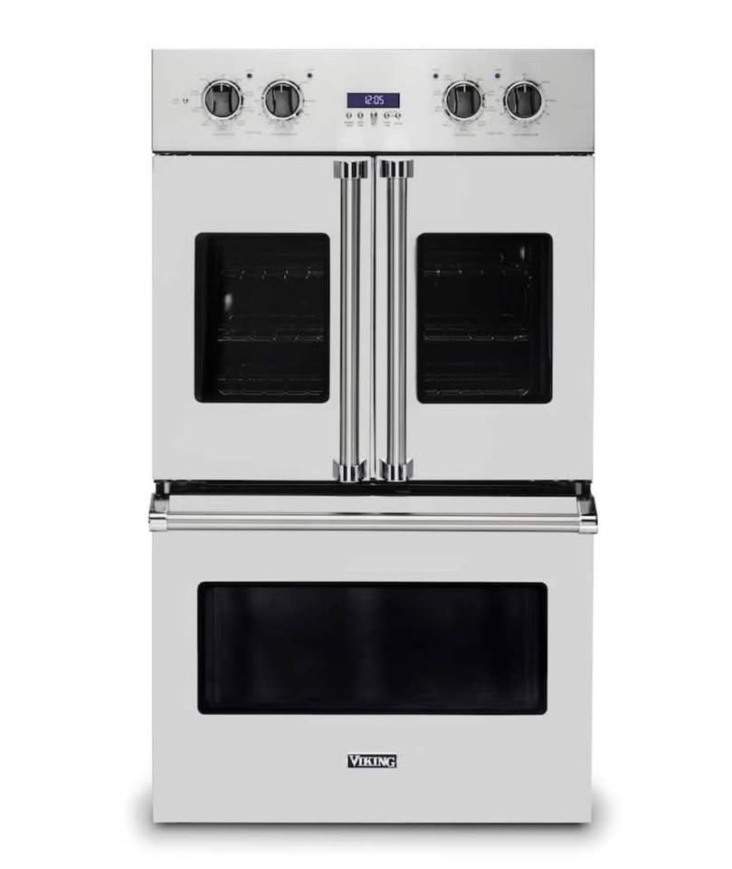 Viking 30” 7 Series French Door Double Electric Oven – Stainless Steel