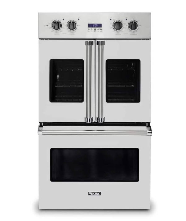 Viking 30” 7 Series French Door Double Electric Oven – Stainless Steel