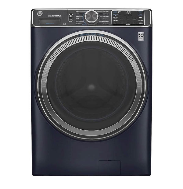 GE 5.0 Cu Ft Smart Front Load Washer – Sapphire Blue