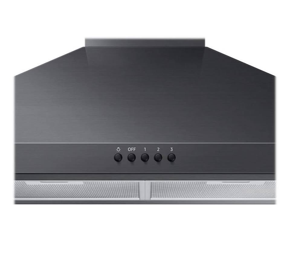 Samsung 30” Wall Range Hood – Black Stainless