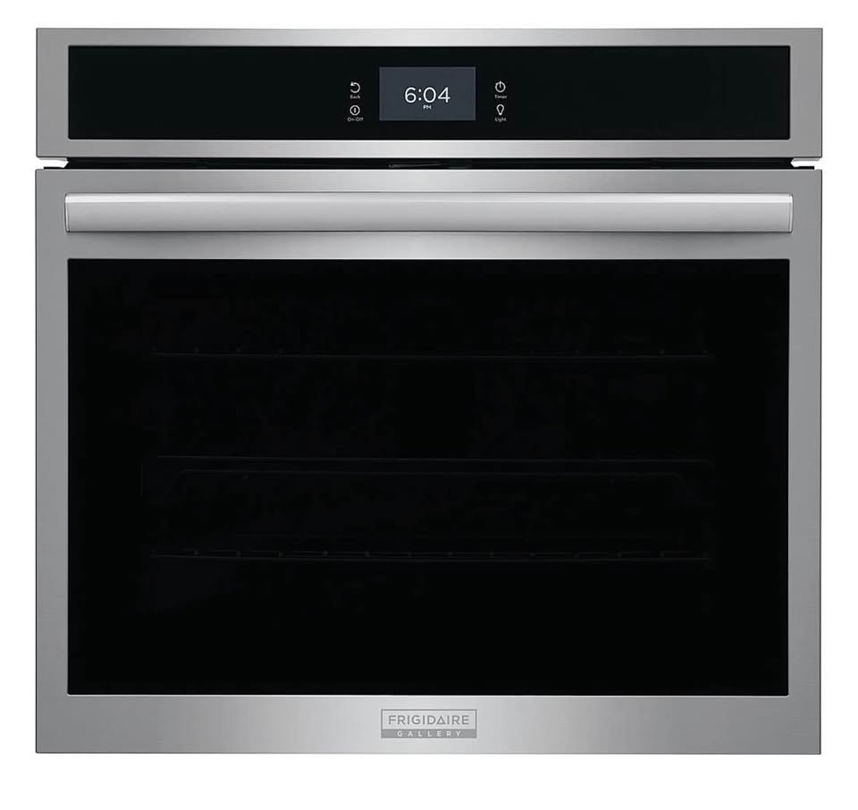 Frigidaire Gallery GCWS3067AF 30” Stainless Steel Electric Wall Oven with Total Convection