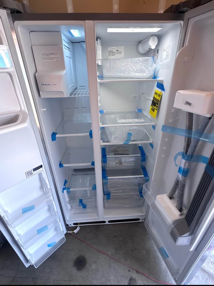 Frigidaire 22.3 Cu. Ft. Side-by-Side Refrigerator – Stainless Steel