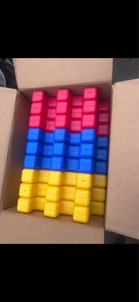 Little Tikes Big Waffle 18-Piece Construction Building Block Set