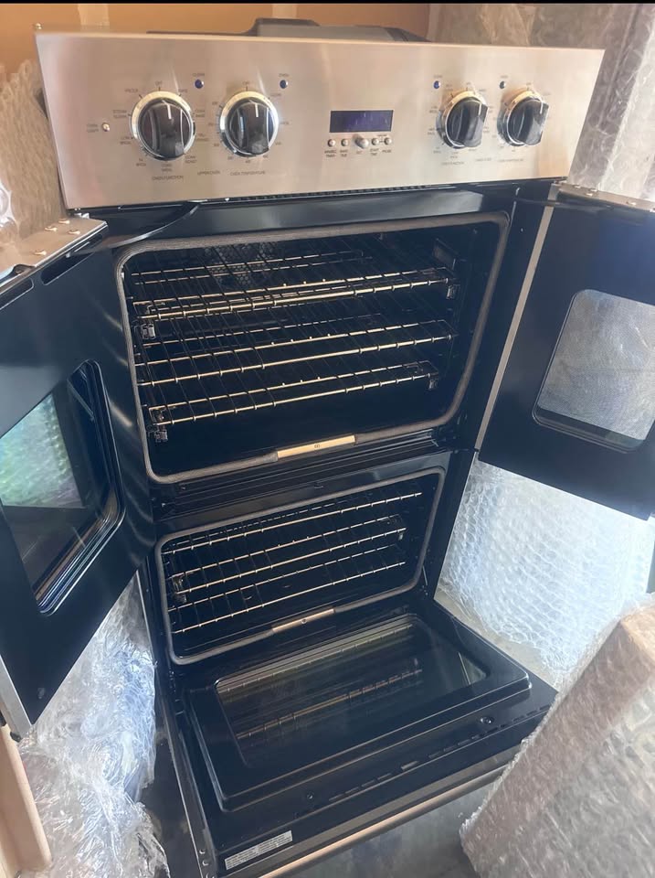 Viking 30” 7 Series French Door Double Electric Oven – Stainless Steel