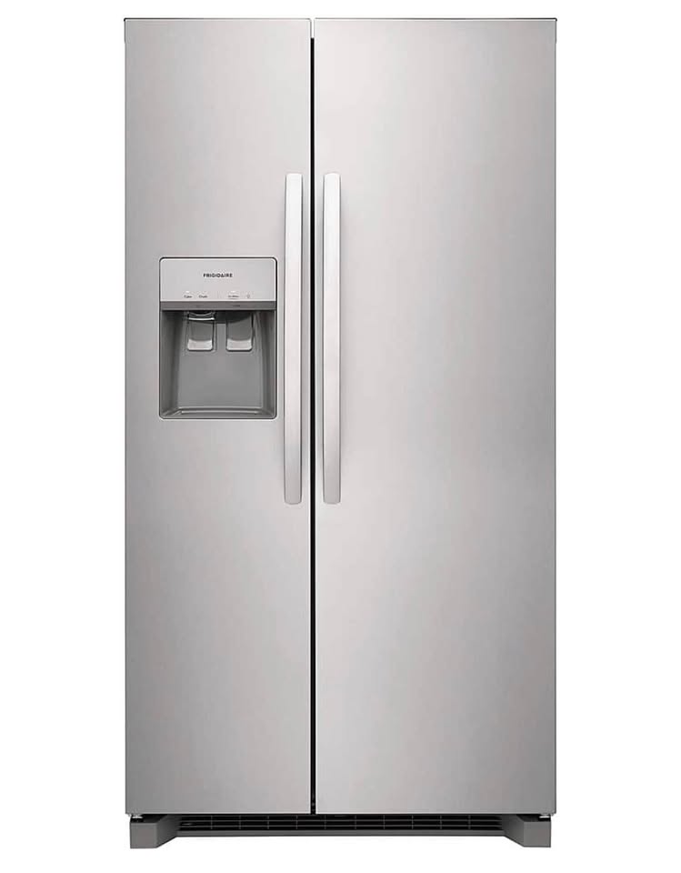 Frigidaire 22.3 Cu. Ft. Side-by-Side Refrigerator – Stainless Steel