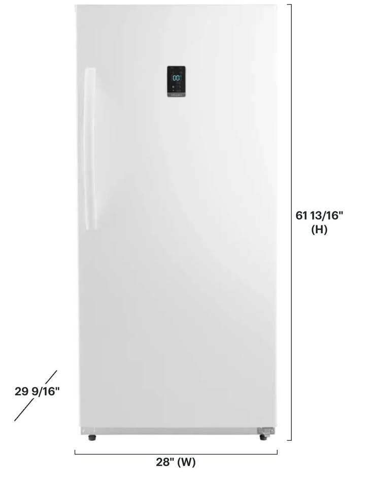 Insignia 13.8 Cu. Ft. Convertible Upright Freezer – White